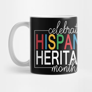 Proud Latina For Women Funny Hispanic Heritage Month Flag Mug